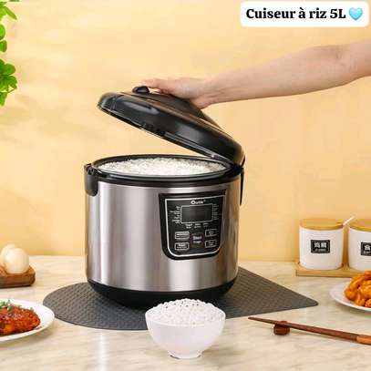 Cuiseur à riz 5L inox programmable avec maintien chaud image 2