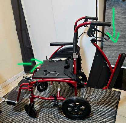 Chaise Roulante - Drive Pliable image 3