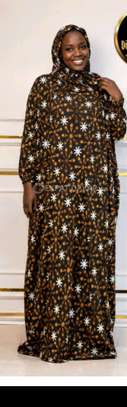 Robe avec voile intégré image 2