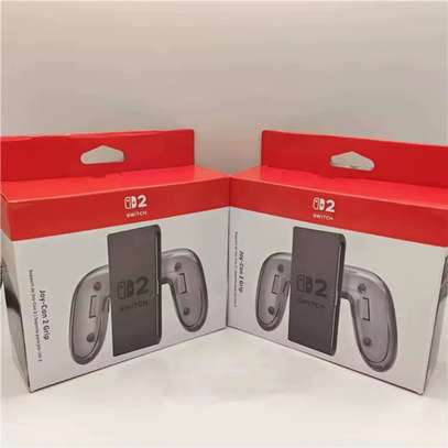 Nintendo  Switch 2Joy-Con 2 Charging Grip Noir Transparent image 4