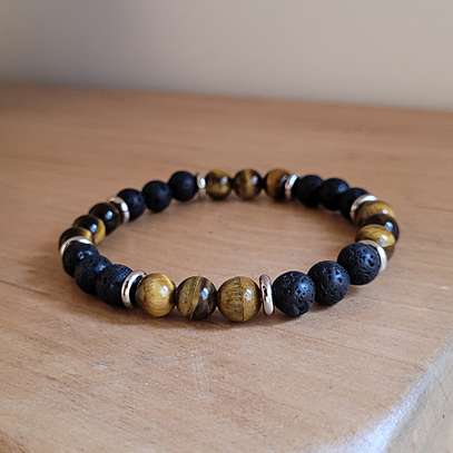Duo de bracelet œil de tigre image 8