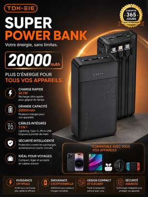 Power bank 20 000 mAh neuf – Dakar image 2