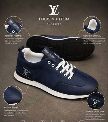 Louis Vuitton sneakers homme bleu -blanc confort premium image 6