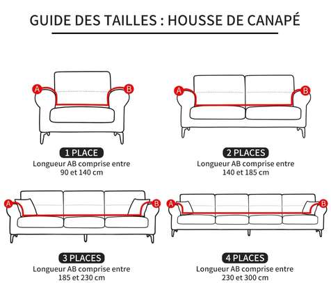 Housses de Fauteuil et Canapé en JACQUARD image 5