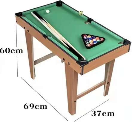 Table de Billard en Bois avec pieds image 2