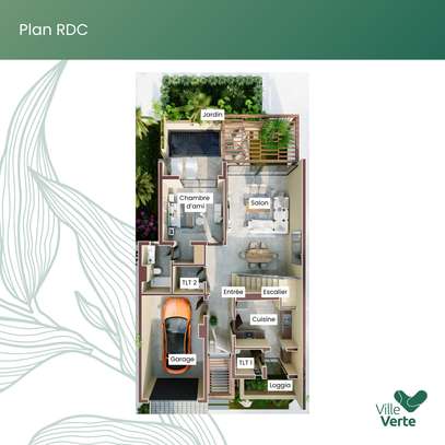 Villa F5 neuf à vendre - Ville Verte au Lac Rose image 11