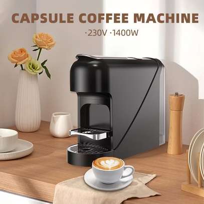 Machine à café capsules 1400W compacte noir image 2
