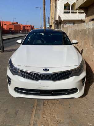 Kia Optima Berline Blanche Jantes Alliage image 3
