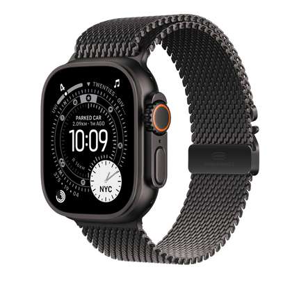 Apple Watch Ultra 3 avec bracelet milanais image 3