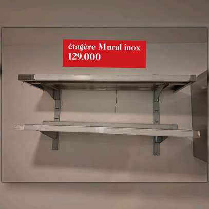 Etagère murale à crémaillère – 2 niveau image 2