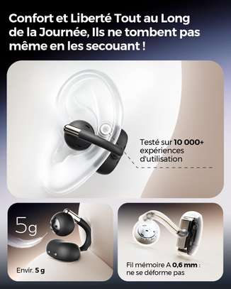 SOUNDPEATS CLIP1 – ÉCOUTEURS BLUETOOTH OUVERTS À CLIPSER image 11