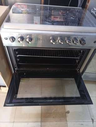 Cuisinière 5 feux inox 90/60 image 3