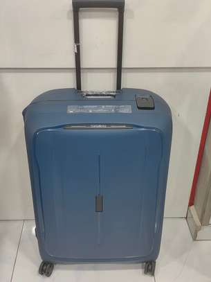 Valise Samsonite rigide bleu marine 4 roues légères image 10