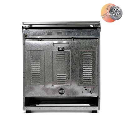 CUISINIERE ASTECH 6FEUX 80X60 A GAZ AVEC FOUR A GAZ INOX image 5