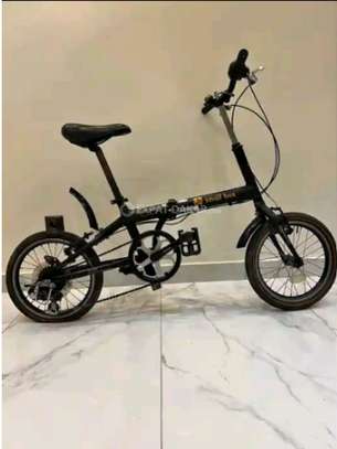 Vélo pliant compact noir image 2