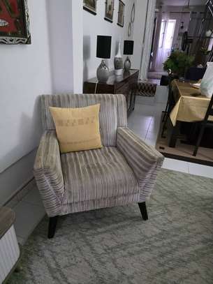 Fauteuil velours 5 places image 3