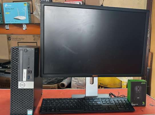 Dell optiplex 7060.i7 8 ème. 8GO.SSD 128+500GO.ECRAN 24'' image 4