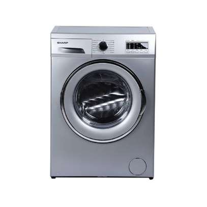 MACHINE A LAVER 7KG SHARP FRONT LOAD GRIS ESFE710DZLS image 2