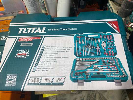 Coffret outils 142 pièces bleu industriel image 2