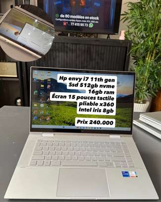 Hp envy x360 / i7 11th / ssd 512gb / 16gb ram ordinateur image 2
