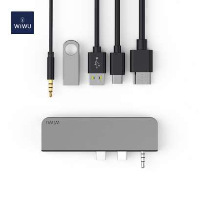 Adaptateur pour ordinateur portable WIWU Alpha MX Pro 5 en 1 image 3