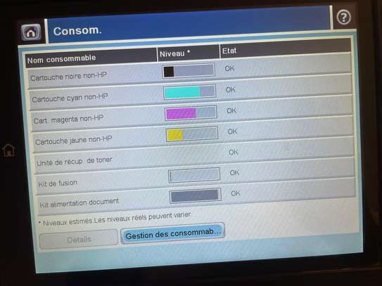 Imprimante Multifonction Laser Couleur HP LaserJet M577 image 8