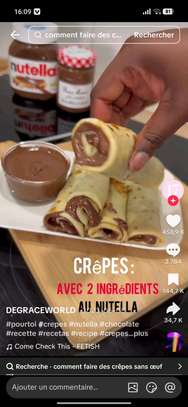Crêpes Nutella moelleuses et savoureuses image 2
