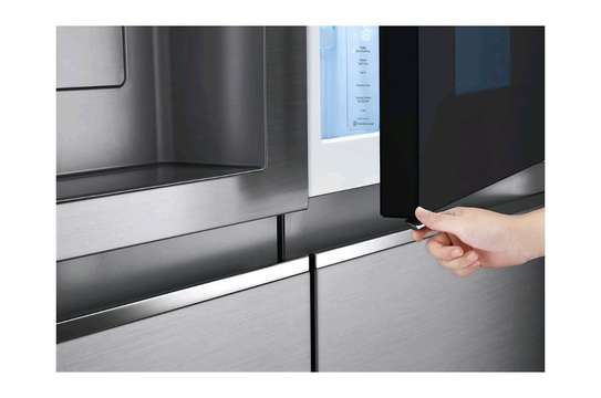 REFRIGERATEUR LG SIDE BY SIDE 2PORTES AVEC FONTAINE GRIS image 5