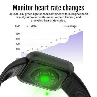 Montre connectée Bluetooth - Moniteur Tracker Fitness - Y68 image 4