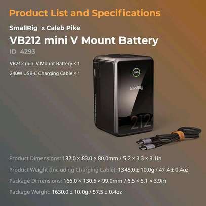 batterie mini V-mount de la marque SmallRig image 6