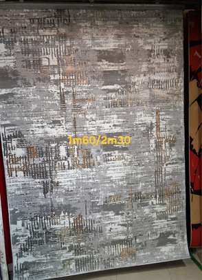 Tapis grand format design floral neutre image 11