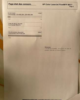 Imprimante Multifonction Laser Couleur HP LaserJet M577 image 7