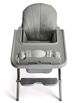 Chaise Haute Bébé Grise / Grey Baby High Chair Shell image 4