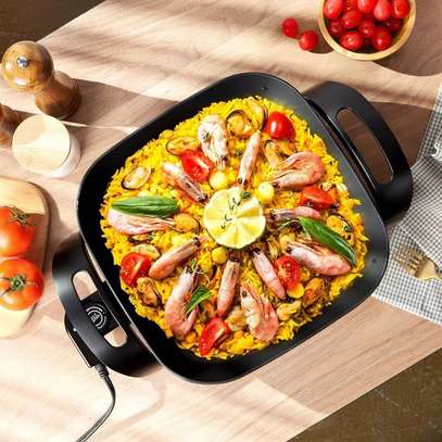 Casserole acier émaillé de 2 à 7 litres - noire et rouge image 8