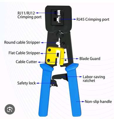 Pince à sertir pour rj45 image 7