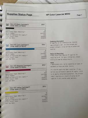 Imprimante Laser Couleur HP LaserJet M552 – Venant image 7