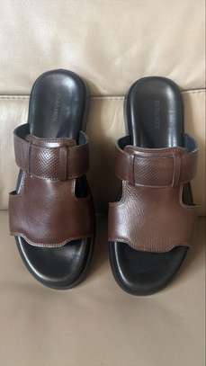Zara sandales cuir confort été image 10