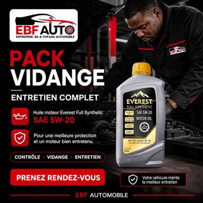 Vidange Huile moteur et transmission image 2