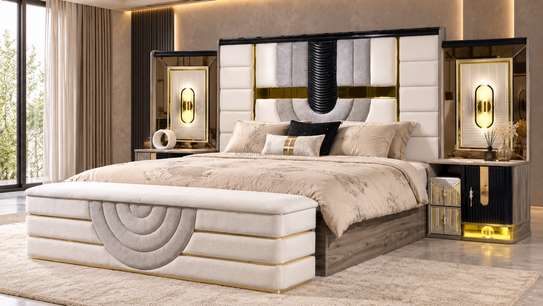 CHAMBRE A COUCHER ARMOIRE 8BATTANTS 8PIECES image 4