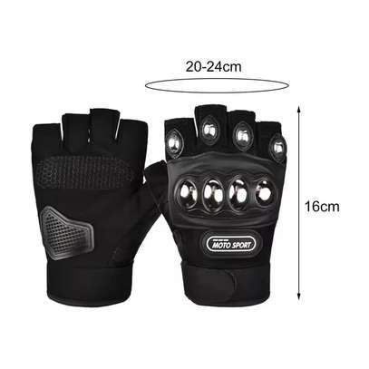 Gants de moto tactiques en acier et laiton image 5