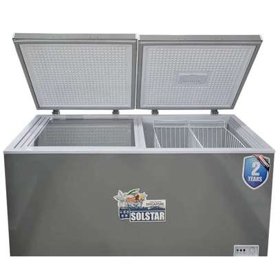 CONGELATEUR 600LITEES SOLSTAR HORIZONTAL GRIS image 2