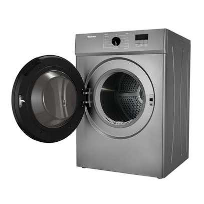 SECHE LINGE HISENSE 8KG FRONT LOAD GRIS DV1W801UT image 3