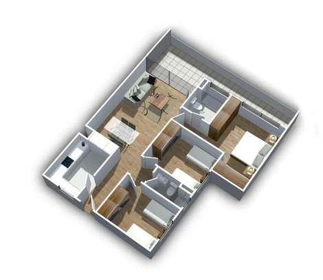 Appartements à "Kalia Scat Urbam" image 4