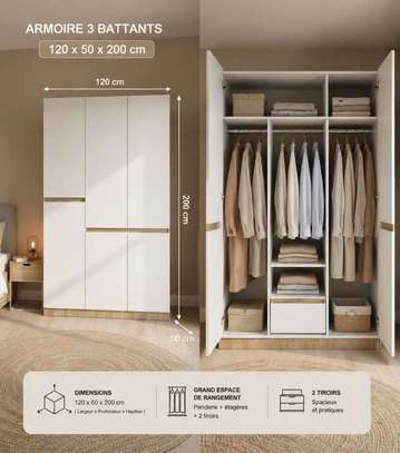 Armoire 3 battants image 5
