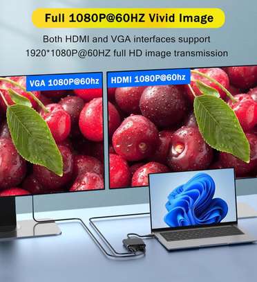 Adaptateur HDMI 4K vers VGA, HDMI avec Prise Stéréo 3,5 mm image 2