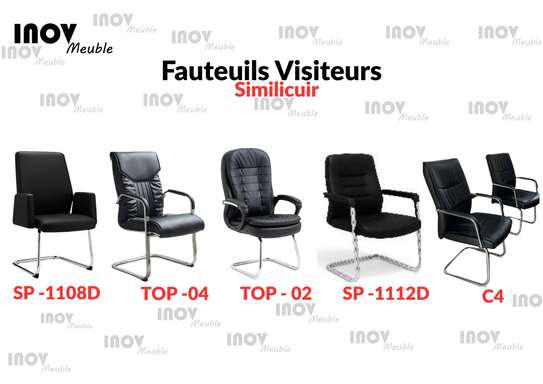 Chaise et fauteuil de bureau image 3