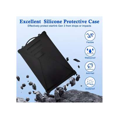 Coque Antichoc en Silicone pour Starlink Standard Gen 3 image 4