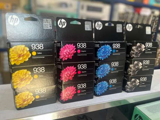 HP 938 cartouches d'encre couleur originales image 5