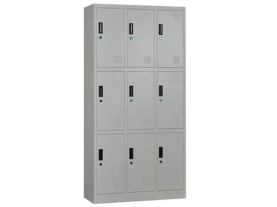 ARMOIRE METAL VESTIAIRE 9 PORTES image 2