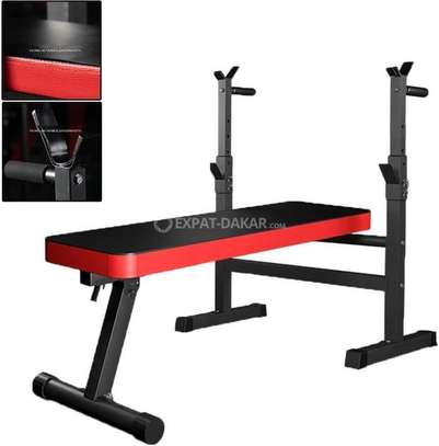 Banc de Fitness Multifonctionnel avec Support D'haltères image 2